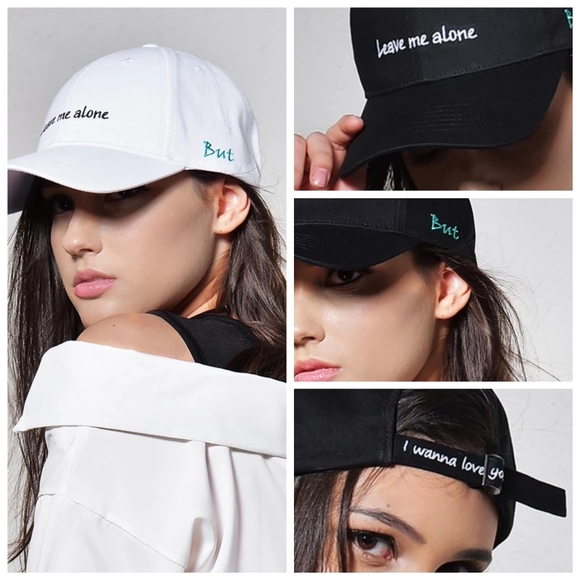 Accessories - 5⭐⭕ WHITE Embroidered Baseball Cap
